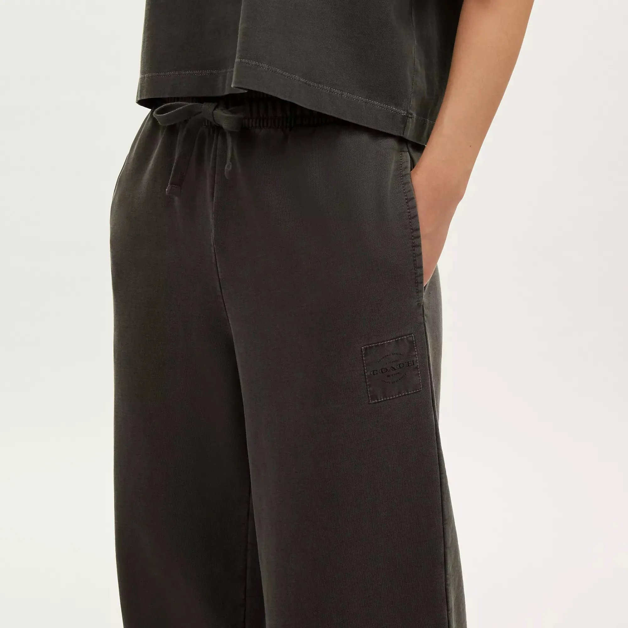 Coach Outlet Garment Dye Track Pants
