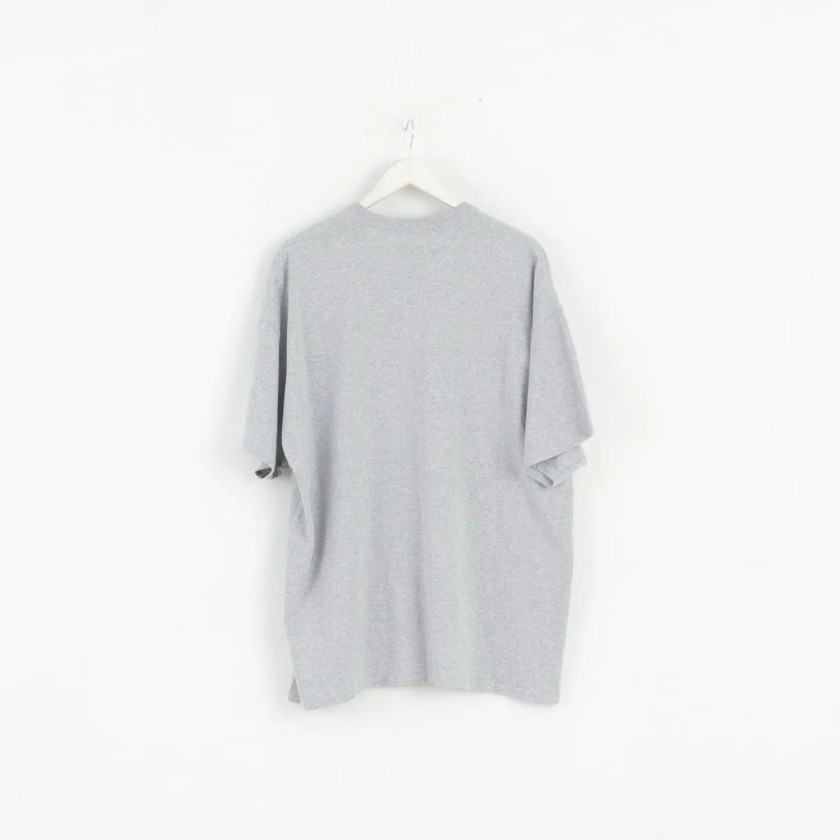 Coca Cola Men XXL T-Shirt Grey Cotton Graphic Drink Basic Crew Neck Top