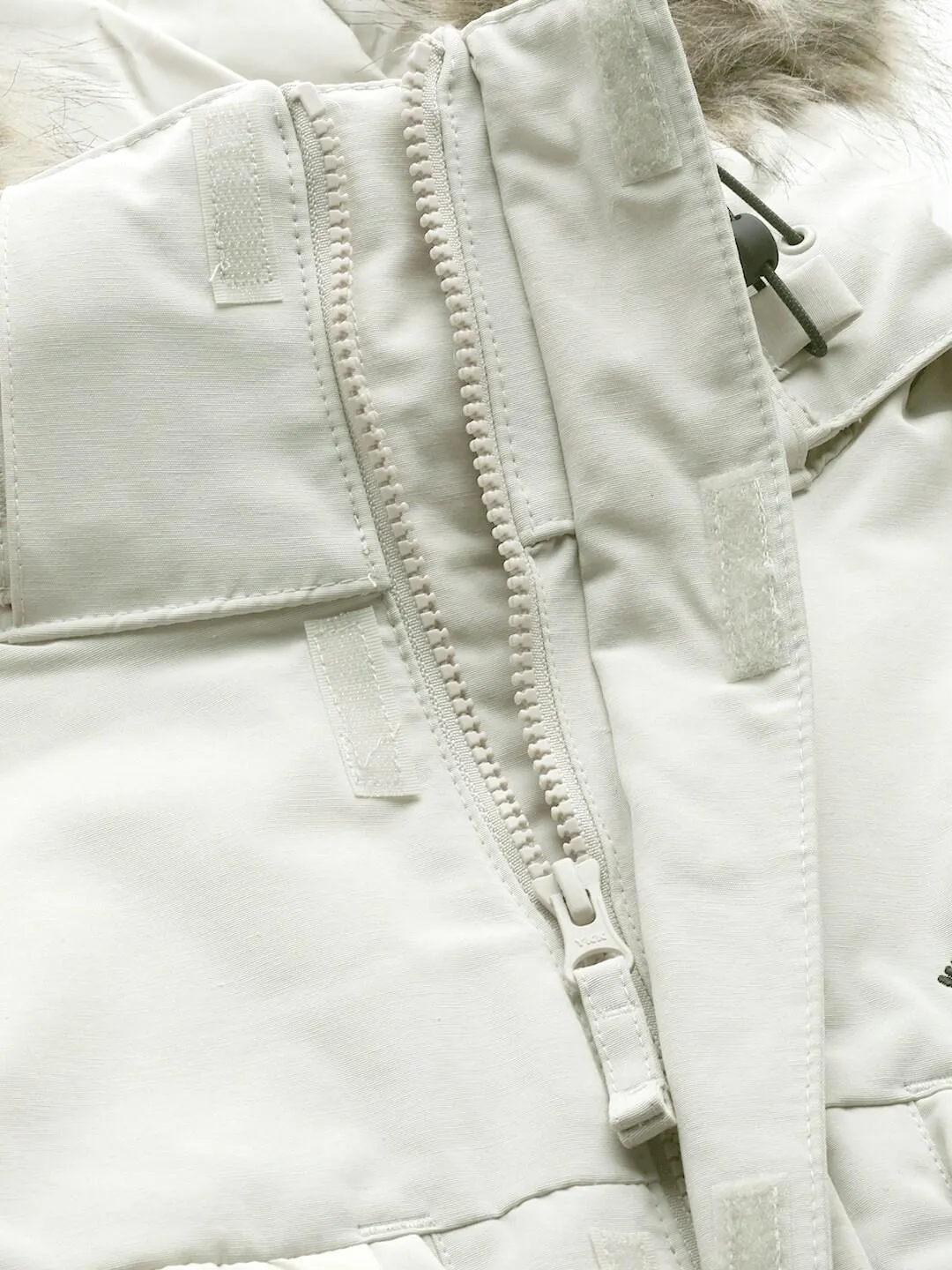 Columbia Men Beige Omni-Heat Infinity Marquam Peak Fusion Parka Parka Jacket