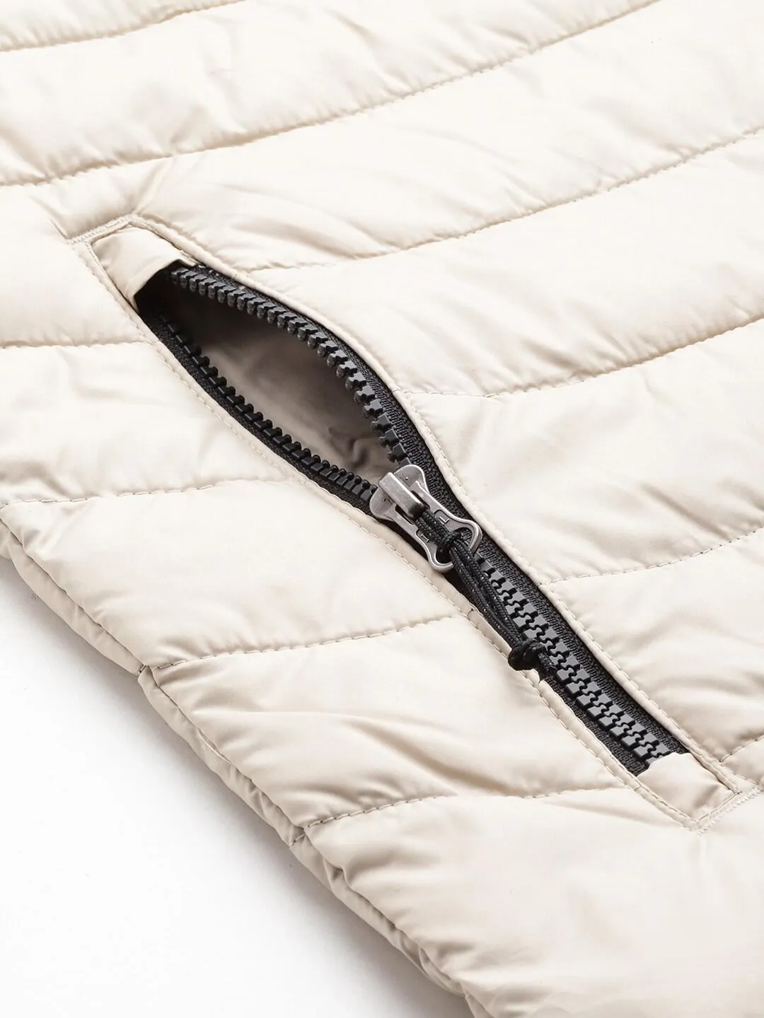 Columbia Men Beige Omni-Heat Reflective Powder Lite Jacket