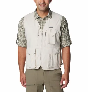 Columbia Men Beige Omni-Wick Silver Ridge Utility Gillet
