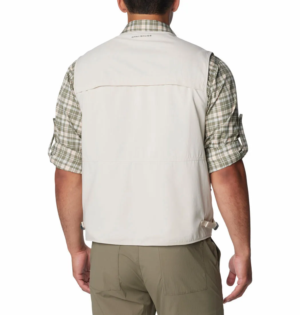 Columbia Men Beige Omni-Wick Silver Ridge Utility Gillet