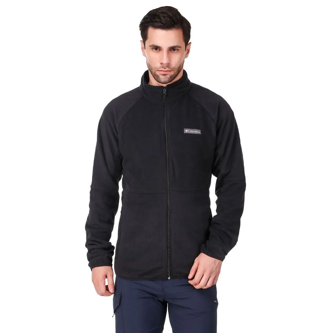 Columbia Men Black Basin Trail Fleece Jacket