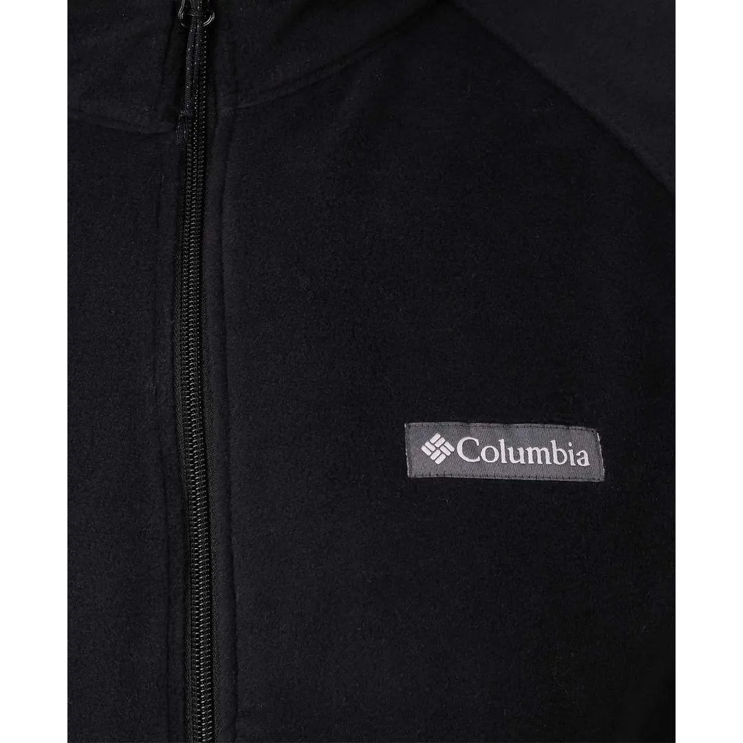Columbia Men Black Basin Trail Fleece Jacket