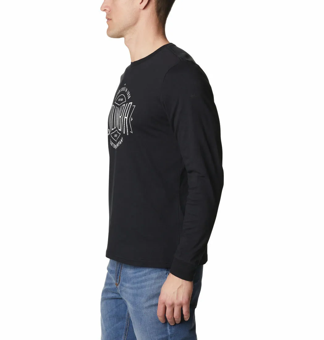 Columbia Men Black Brighton Woods Graphic Tshirt