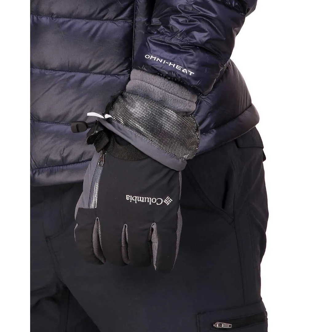 Columbia Men Black Bugaboo Interchange Gloves