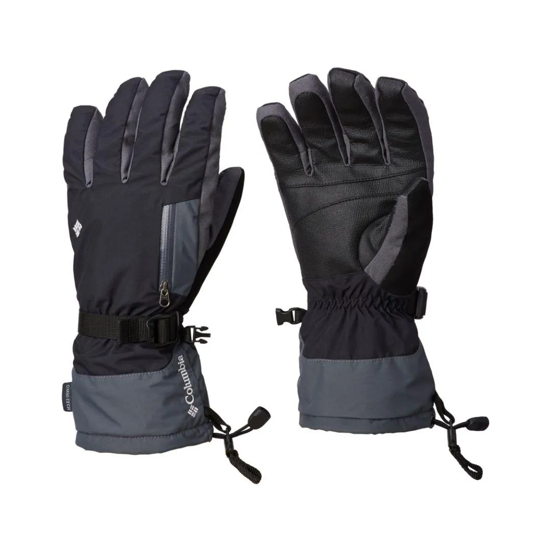 Columbia Men Black Bugaboo Interchange Gloves