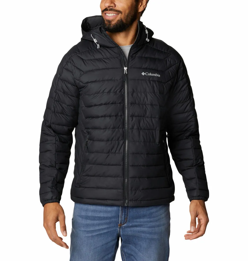 Columbia Men Black Columbia Men M White Out II Hooded Jacket