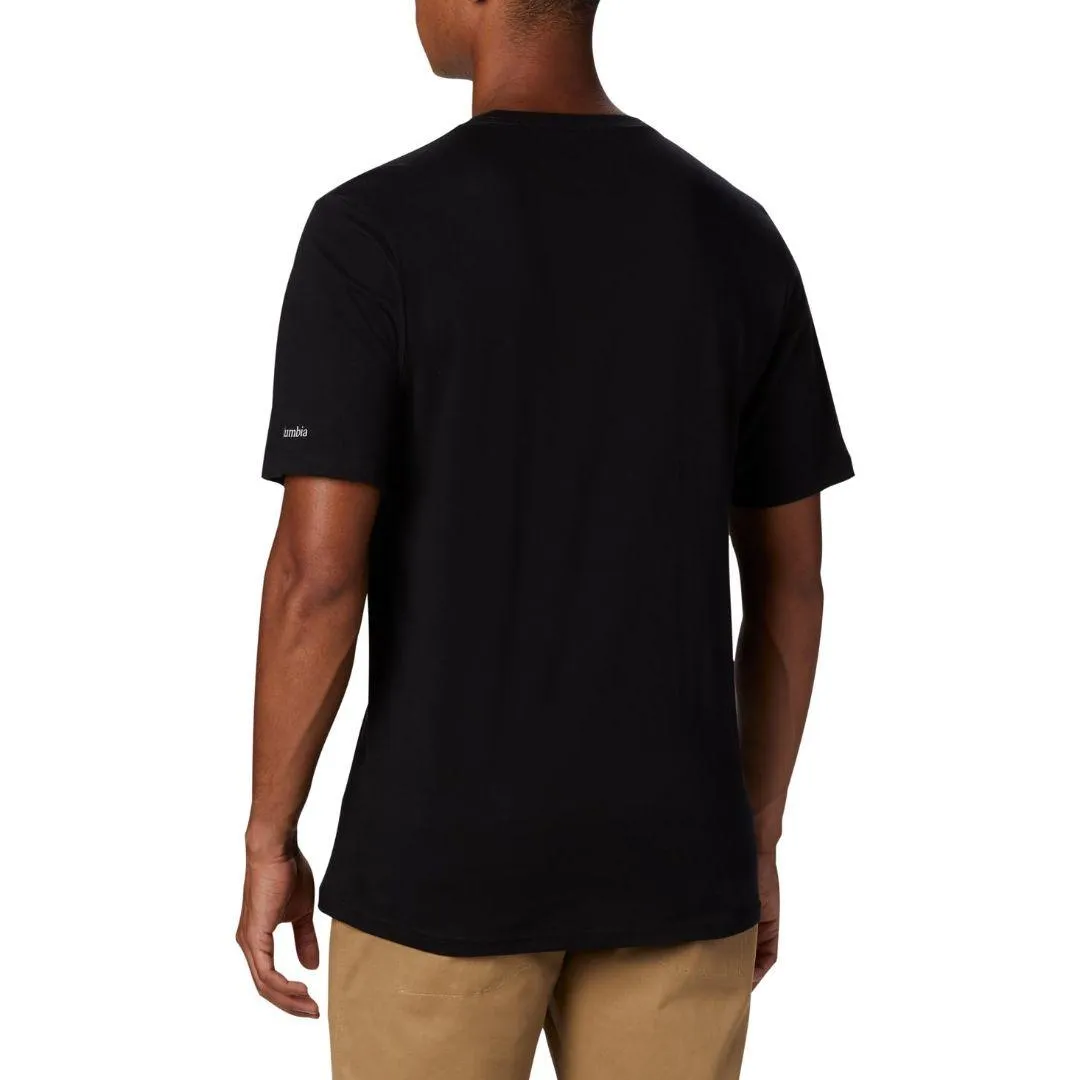 Columbia Men Black CSC Basic Logo Tshirt