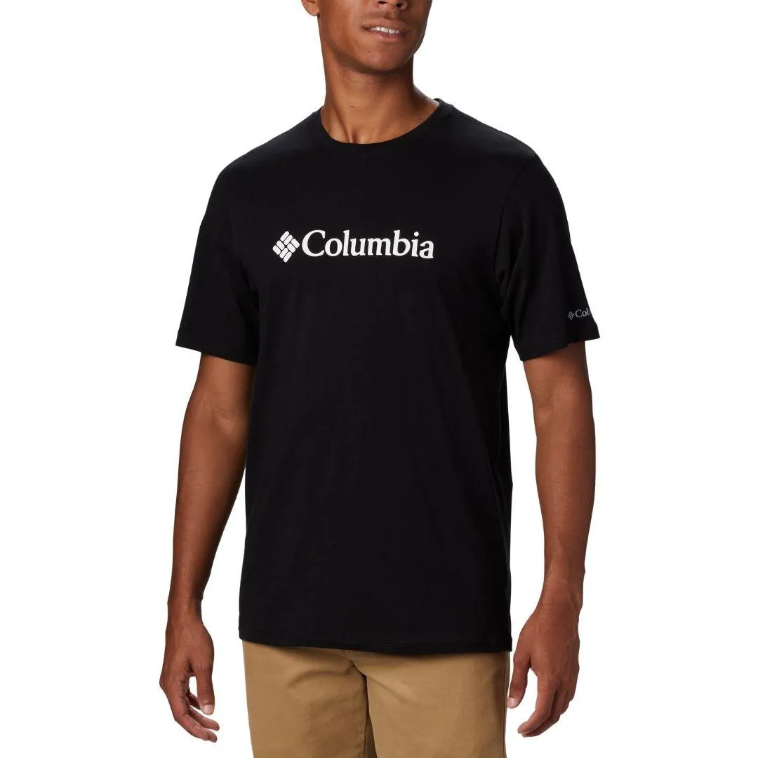 Columbia Men Black CSC Basic Logo Tshirt