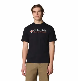 Columbia Men Black CSC Basic Logo Tshirt