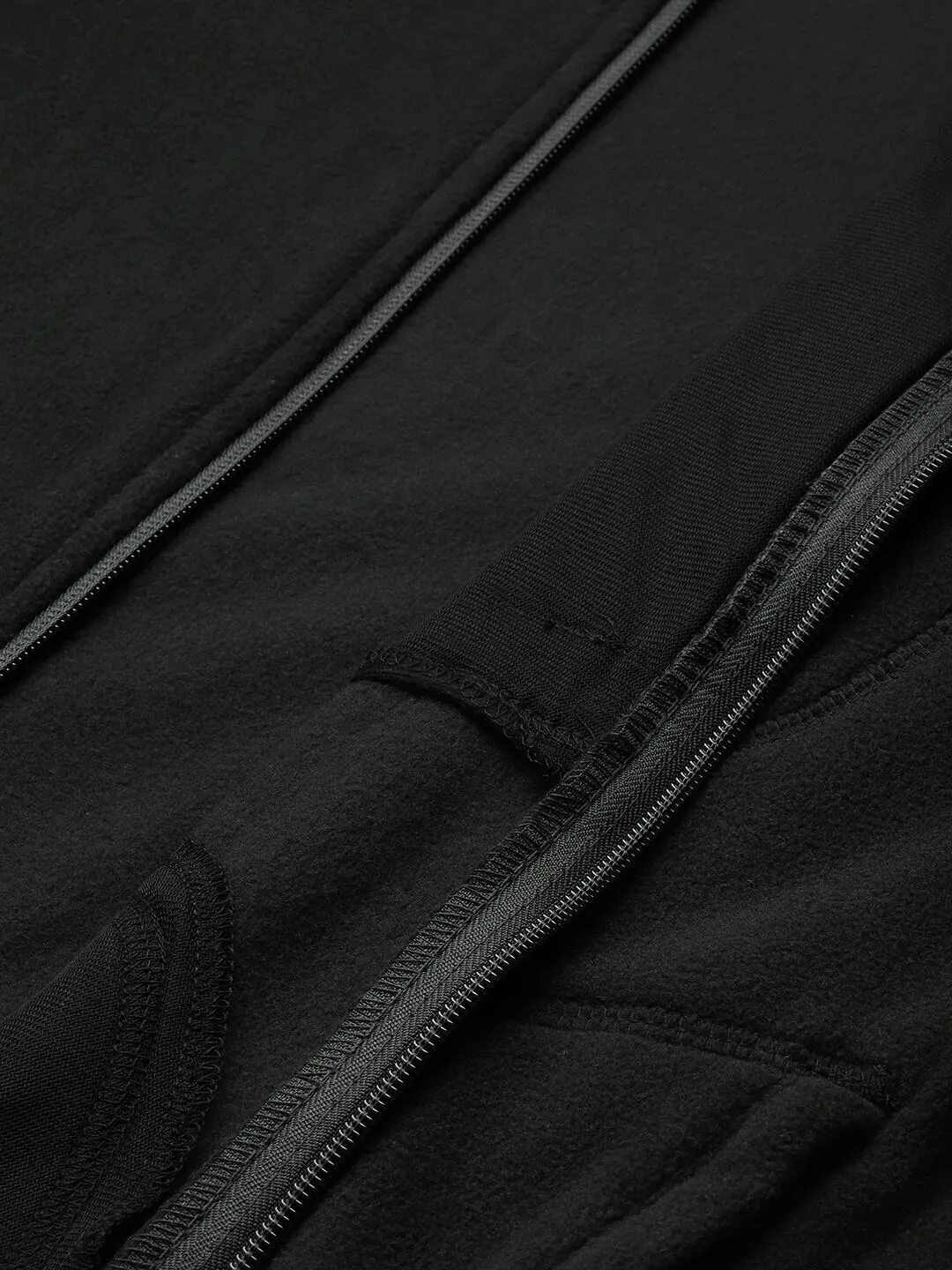 Columbia Men Black Fast Trek II Fleece Jacket