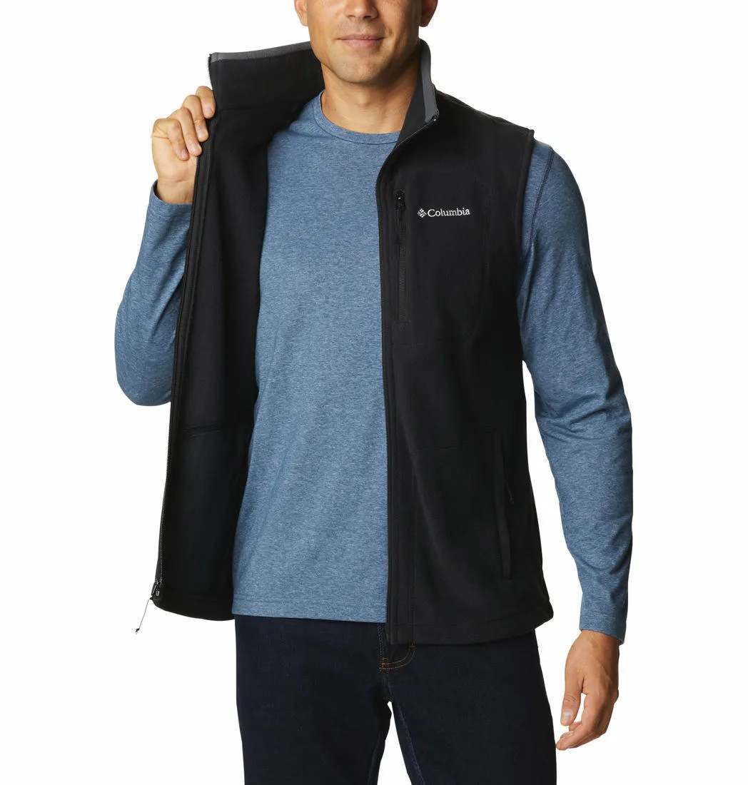 Columbia Men Black Fast Trek Vest