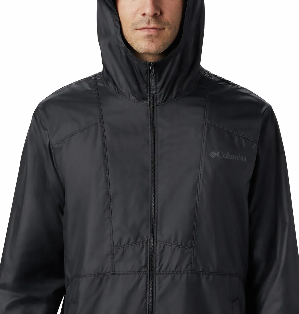 Columbia Men Black Flashback Windbreaker Jacket