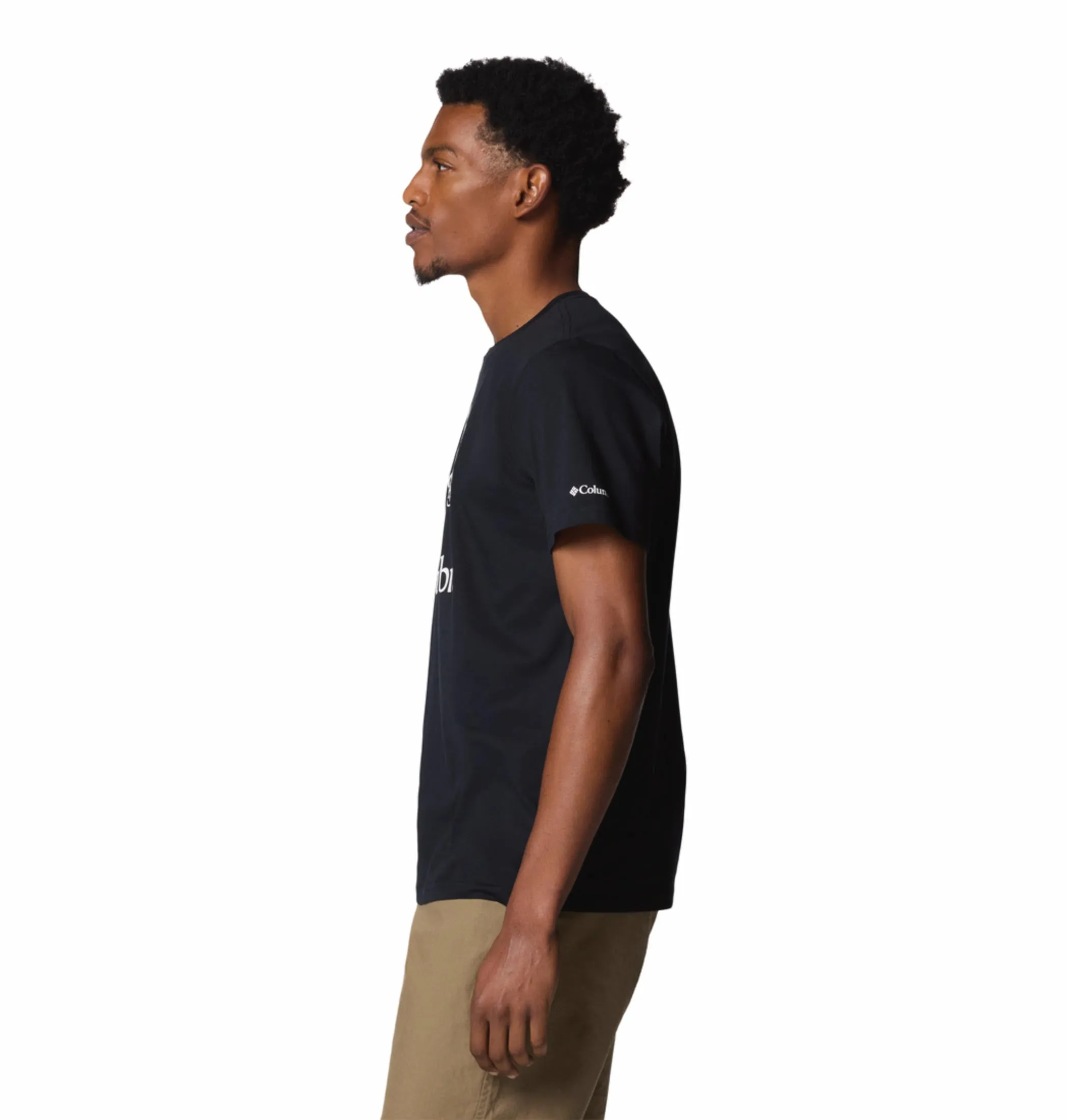 Columbia Men Black M Rapid Ridge Graphic Tshirt