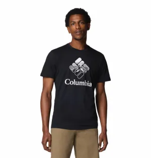 Columbia Men Black M Rapid Ridge Graphic Tshirt