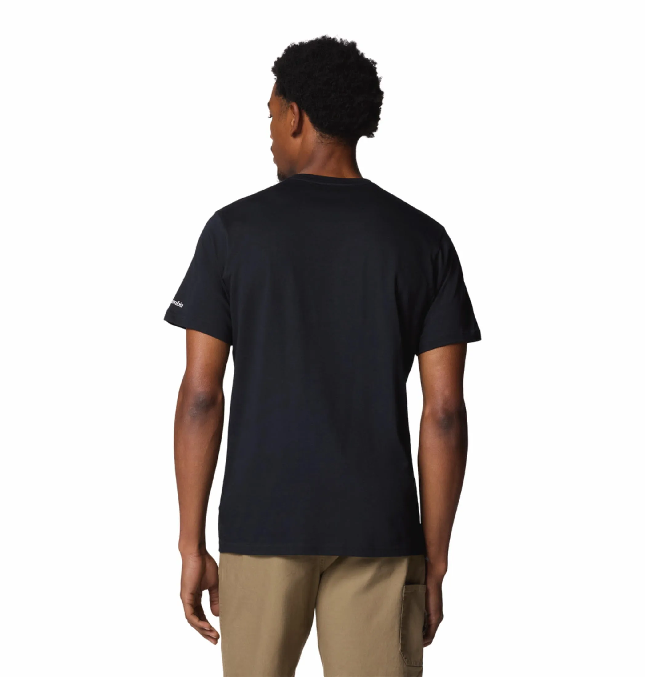 Columbia Men Black M Rapid Ridge Graphic Tshirt