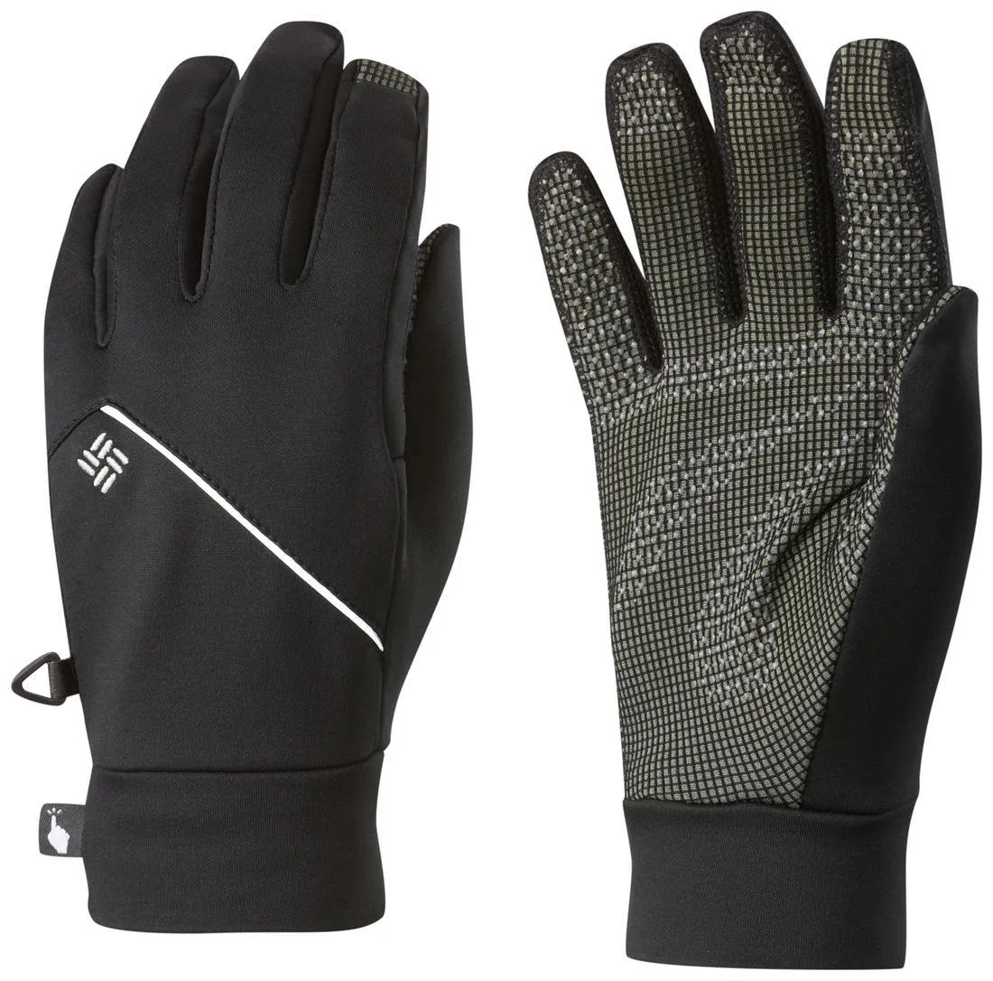 Columbia Men Black M Trail Summit Running Glove