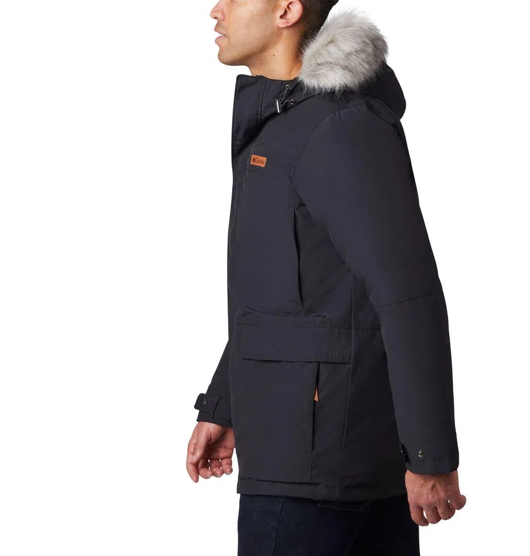 Columbia Men Black Marquam Peak Parka Parka Jacket