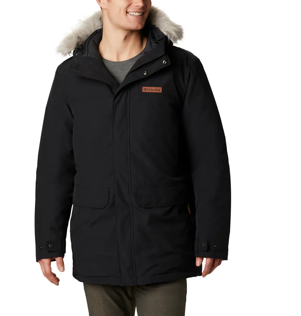Columbia Men Black Marquam Peak Parka Parka Jacket