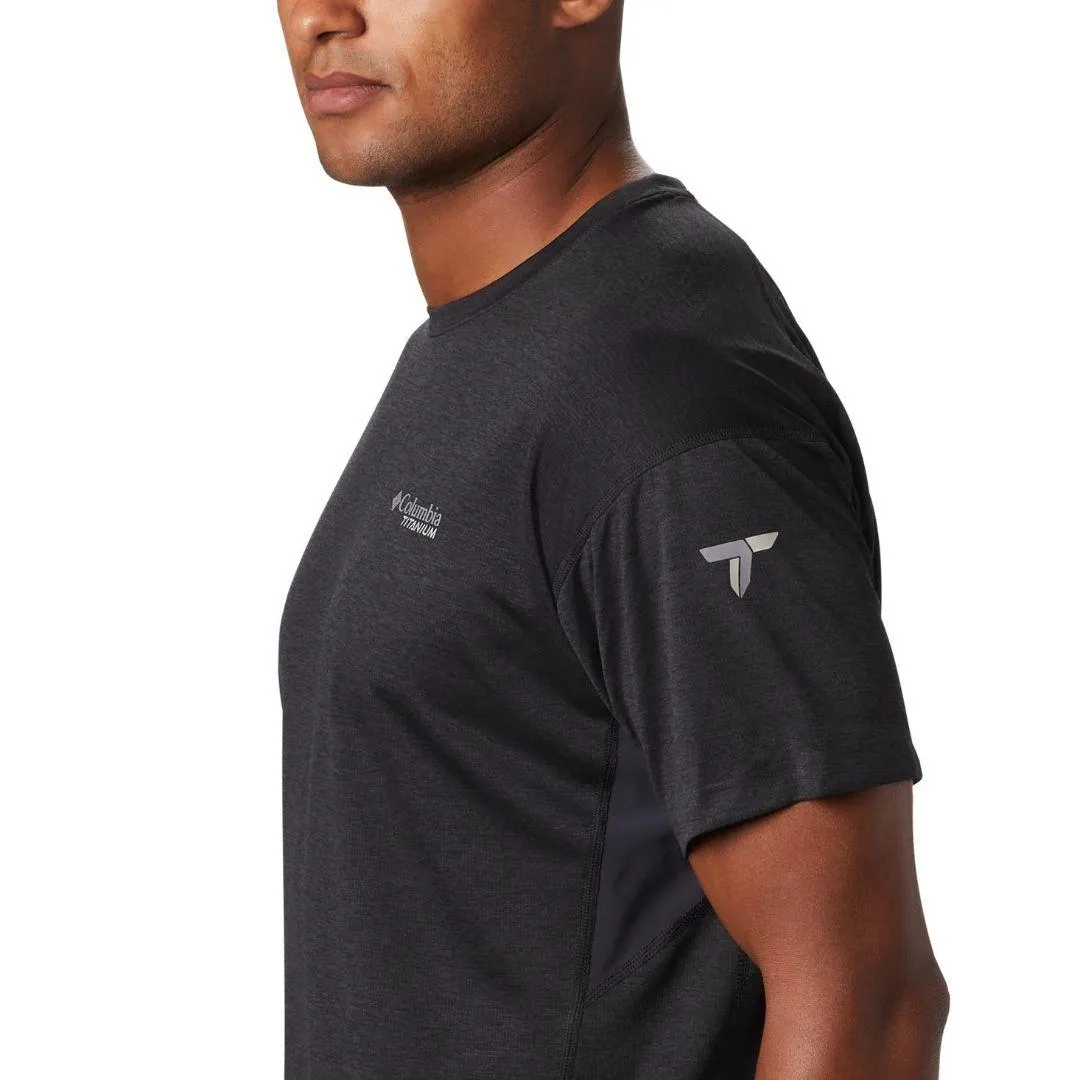 Columbia Men Black Omni-Freeze M Irico Crew Tshirt