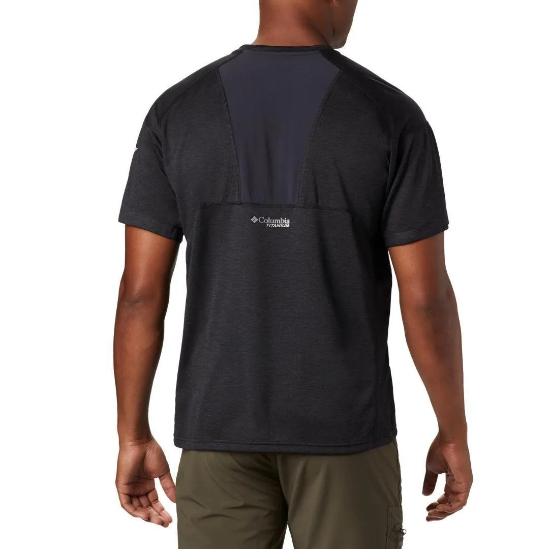 Columbia Men Black Omni-Freeze M Irico Crew Tshirt
