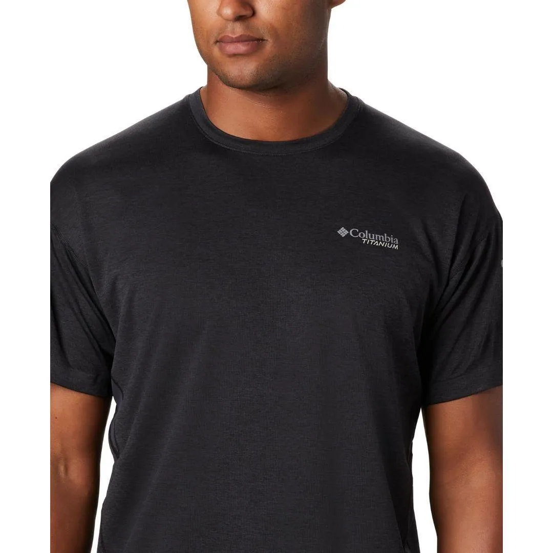 Columbia Men Black Omni-Freeze M Irico Crew Tshirt