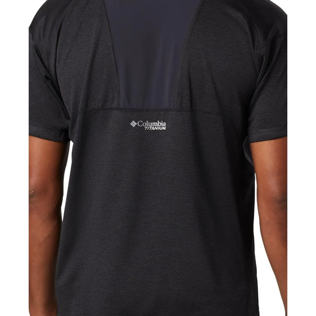 Columbia Men Black Omni-Freeze M Irico Crew Tshirt