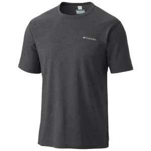 Columbia Men Black Omni-Freeze Silver Ridge Zero Tshirt