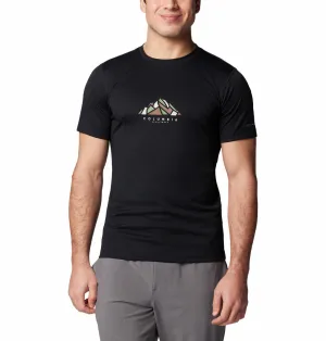 Columbia Men Black Omni-Freeze Zero Rules Graphic Tshirt
