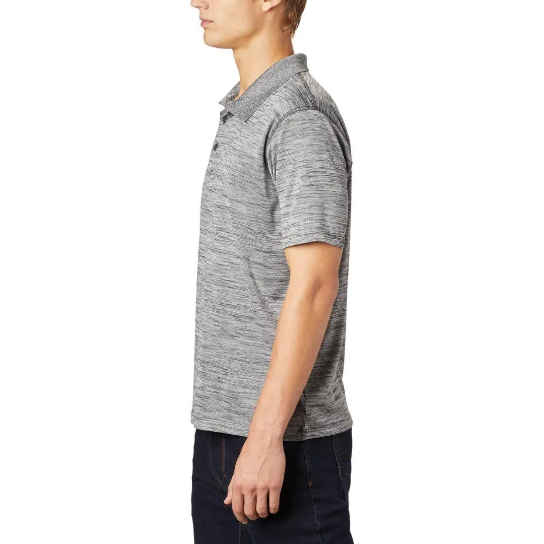 Columbia Men Black Omni-Freeze Zero Rules Polo Tshirt