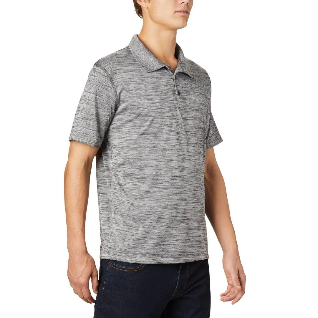 Columbia Men Black Omni-Freeze Zero Rules Polo Tshirt