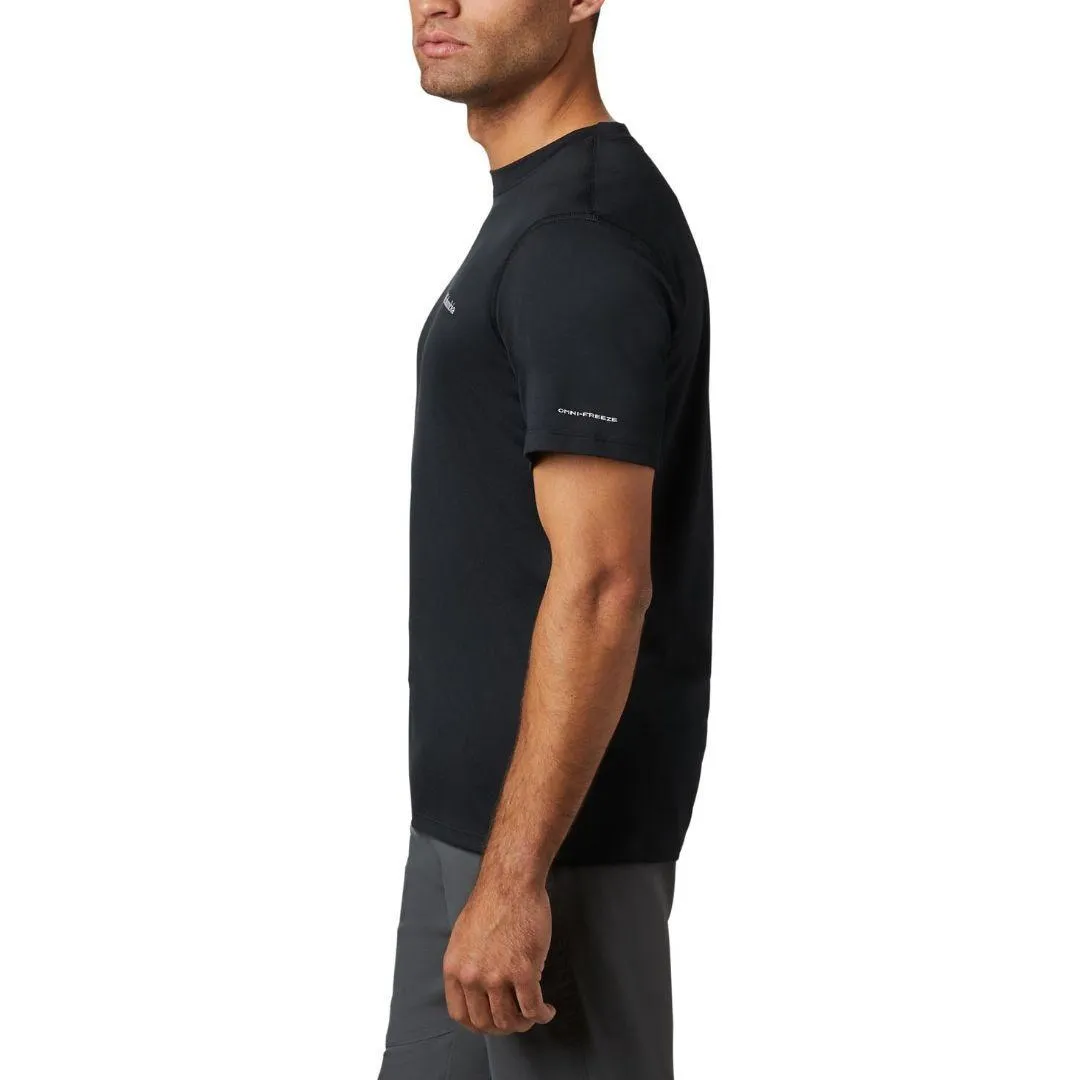 Columbia Men Black Omni-Freeze Zero Rules Tshirt