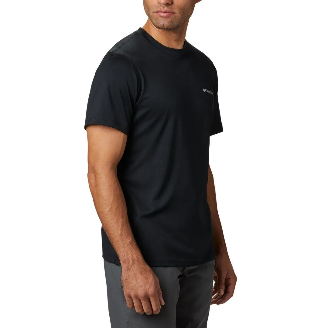 Columbia Men Black Omni-Freeze Zero Rules Tshirt