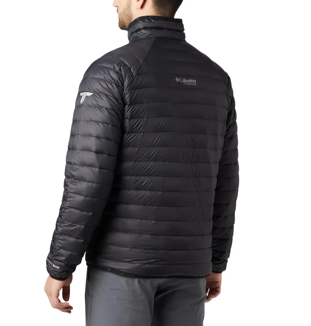 Columbia Men Black Omni-Heat 3D Alpha Trail Down Jacket