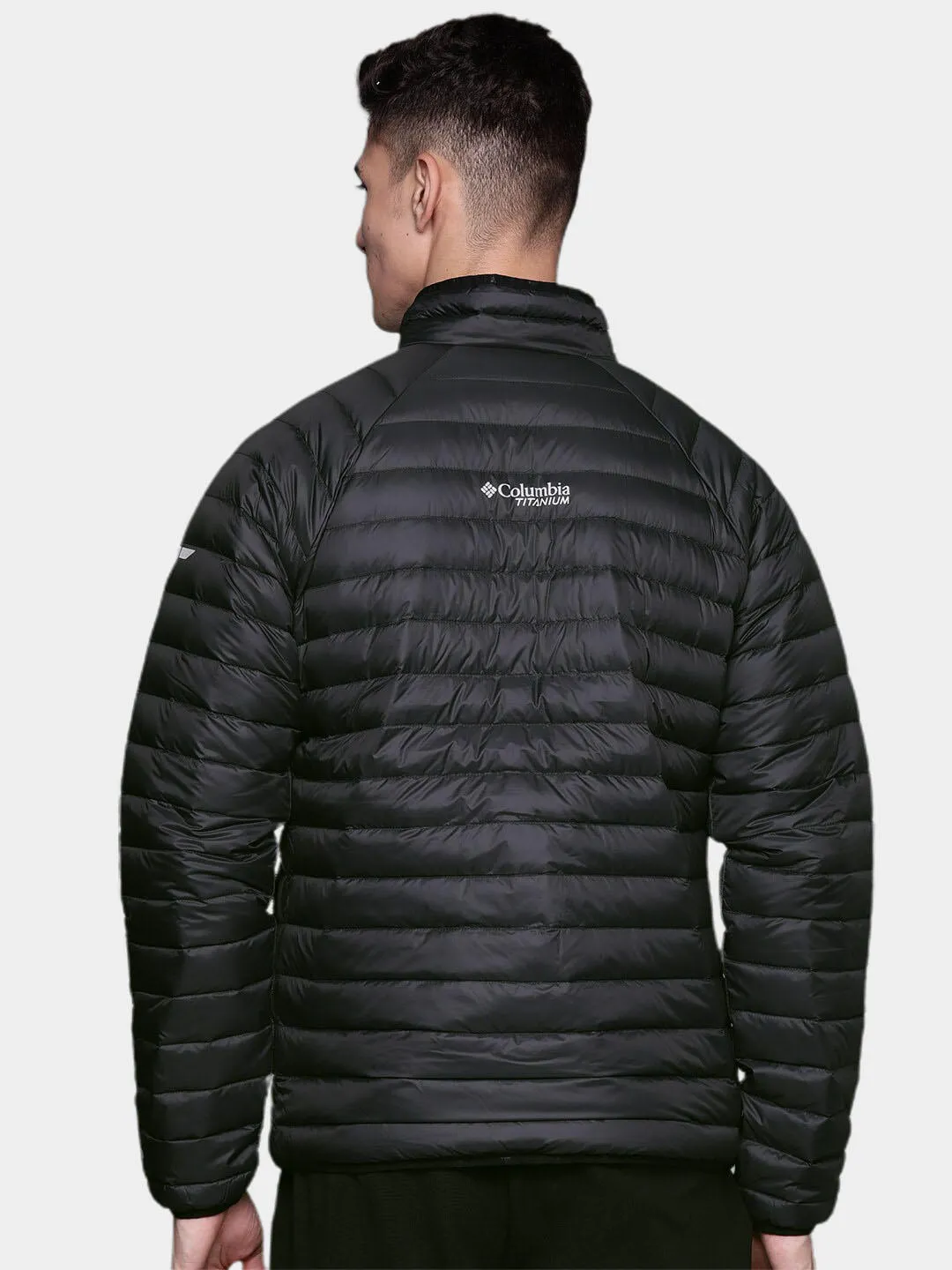 Columbia Men Black Omni-Heat 3D Alpha Trail Down Jacket