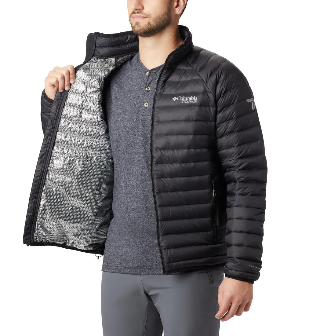 Columbia Men Black Omni-Heat 3D Alpha Trail Down Jacket