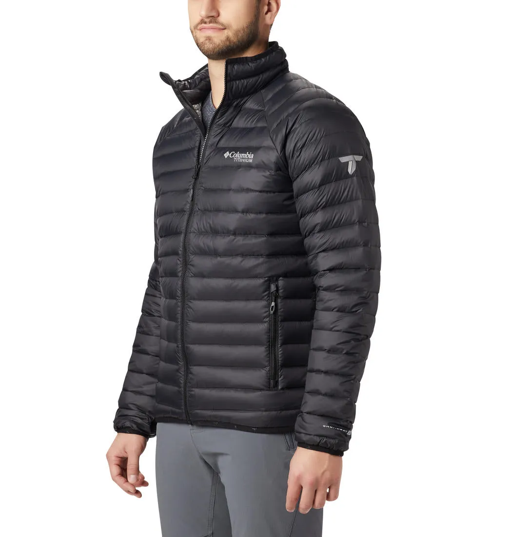 Columbia Men Black Omni-Heat 3D Alpha Trail Down Jacket