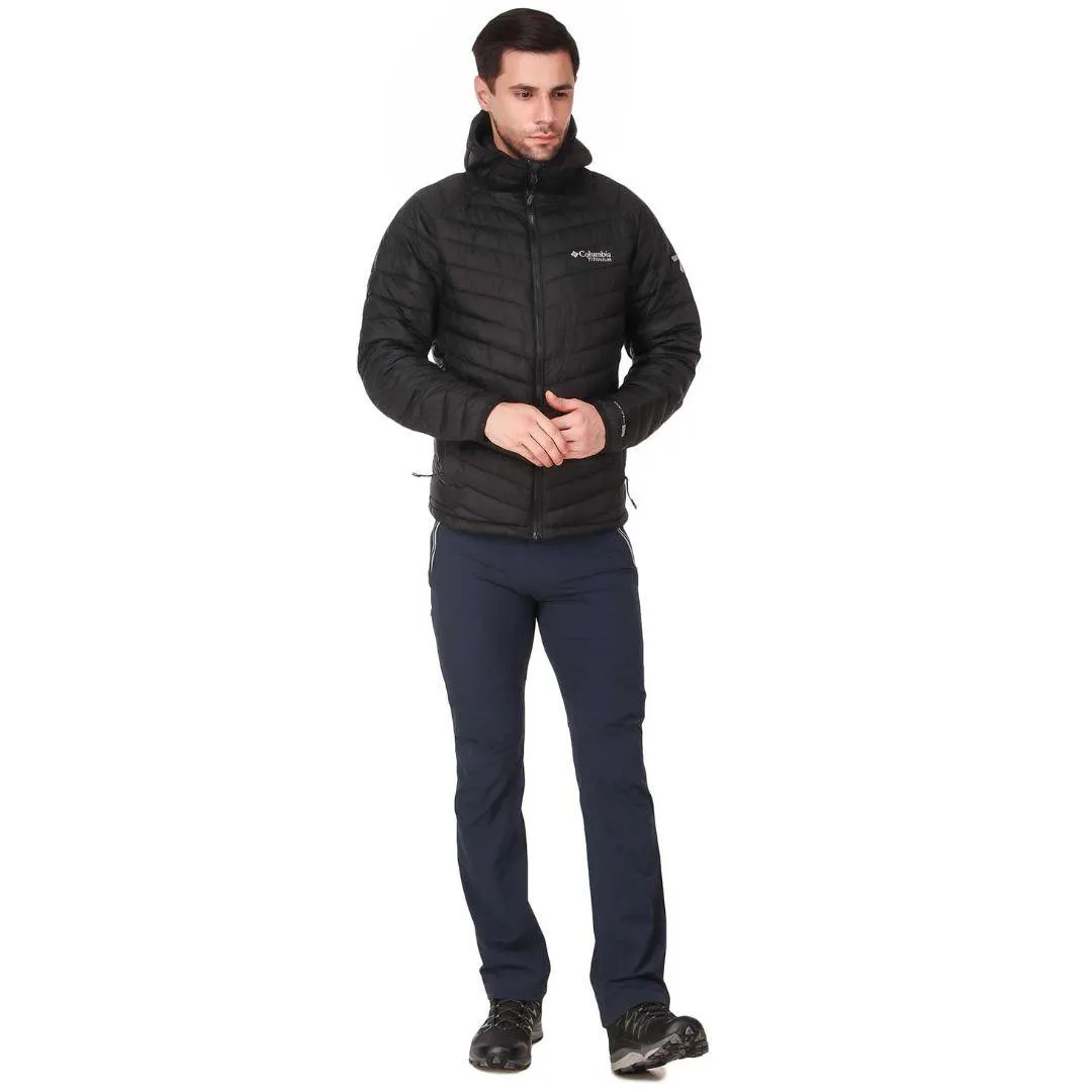 Columbia Men Black Omni-Heat 3D Snow Country Hooded Jacket