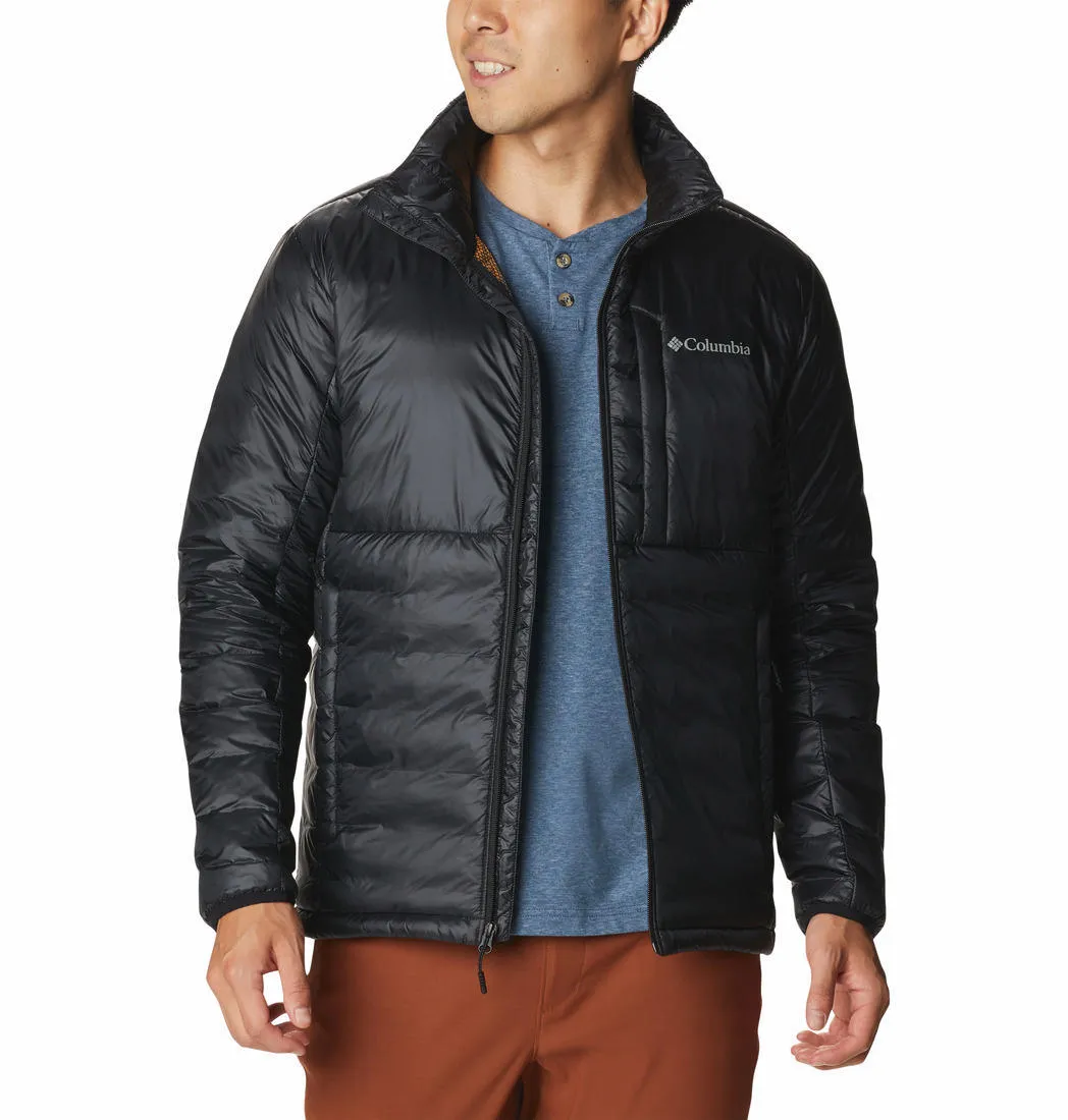 Columbia Men Black Omni-Heat Infinity Infinity Summit Double Wall Down Jacket
