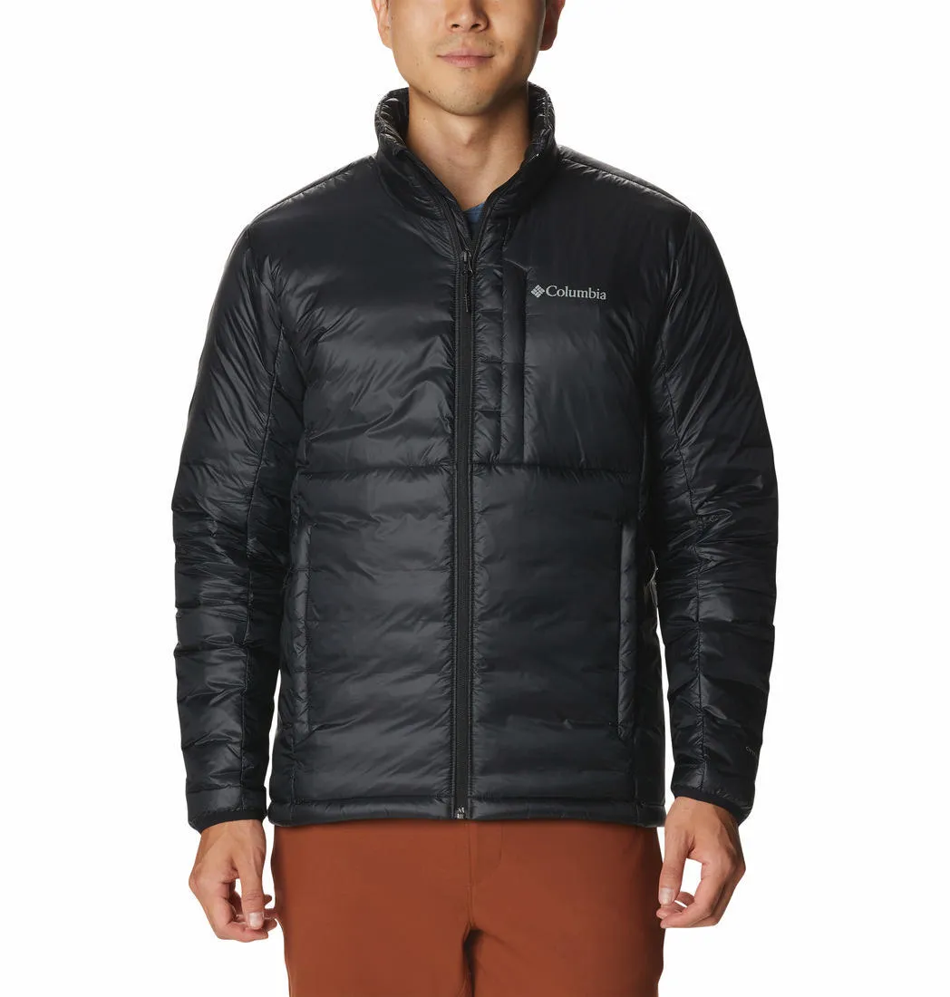 Columbia Men Black Omni-Heat Infinity Infinity Summit Double Wall Down Jacket