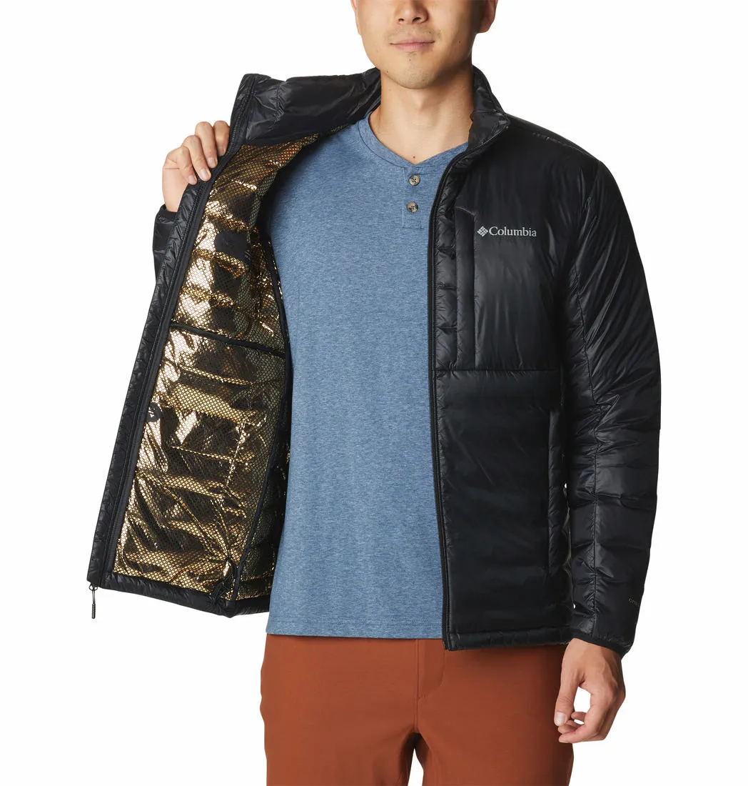 Columbia Men Black Omni-Heat Infinity Infinity Summit Double Wall Down Jacket