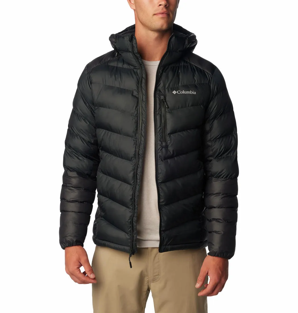 Columbia Men Black Omni-Heat Infinity Labyrinth Loop Hooded Jacket