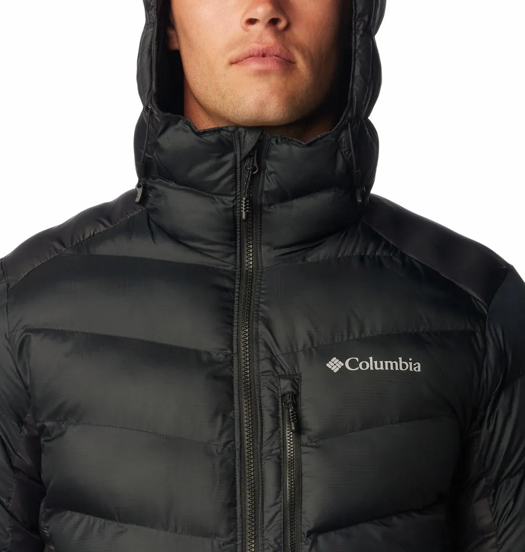 Columbia Men Black Omni-Heat Infinity Labyrinth Loop Hooded Jacket