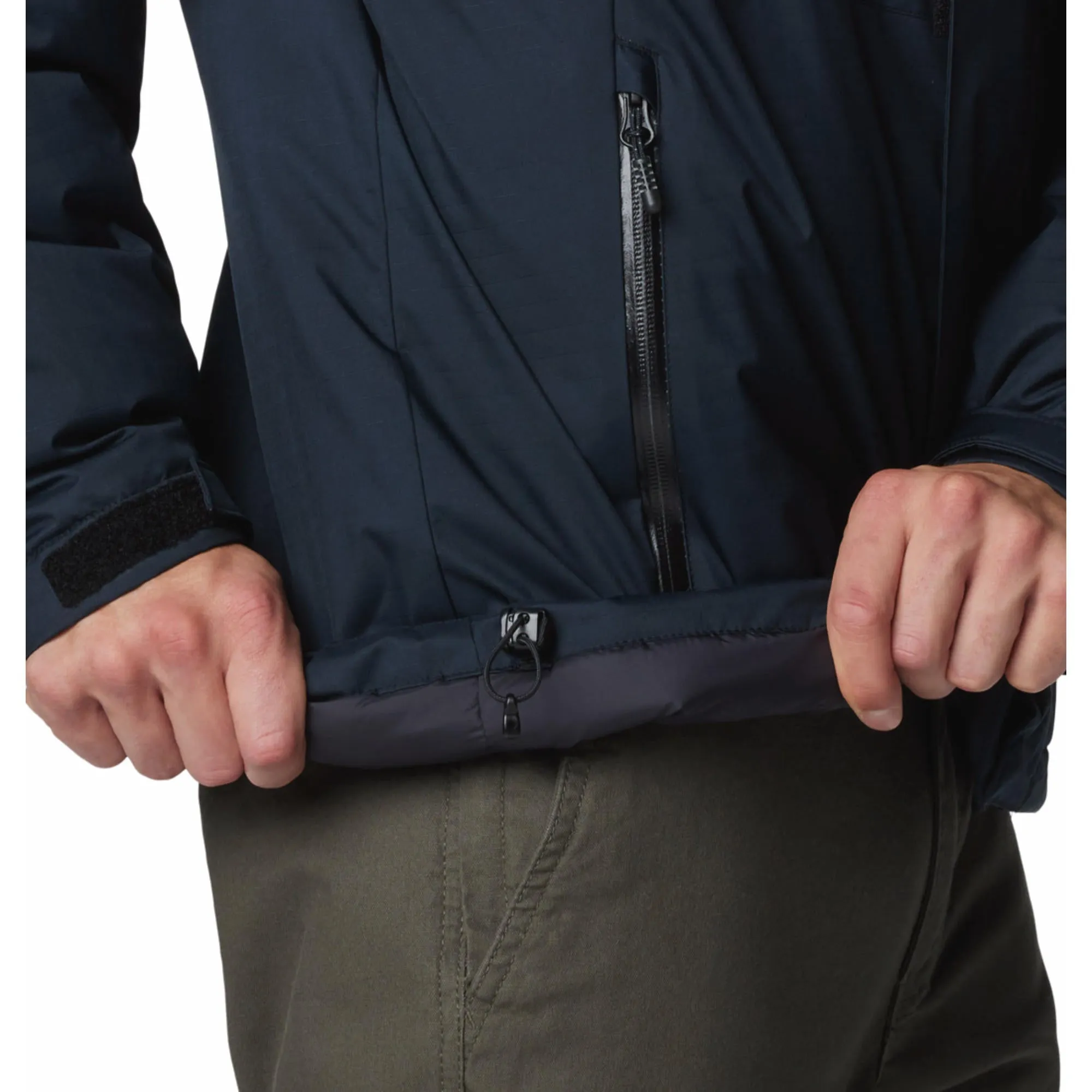 Columbia Men Black Omni-Heat Infinity Oak Harbor II Insulated Jacket