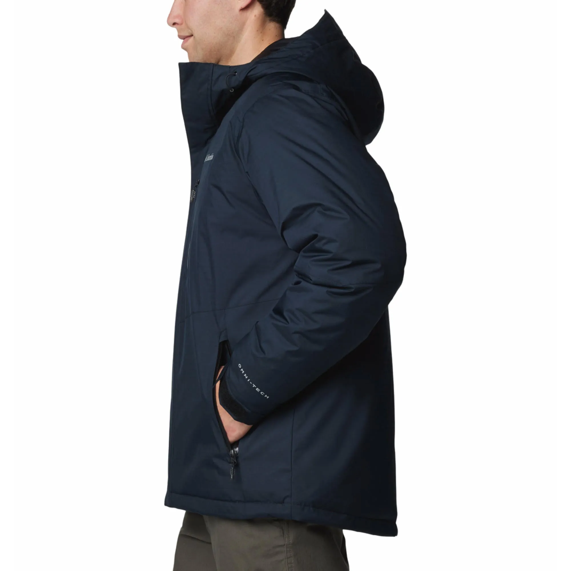 Columbia Men Black Omni-Heat Infinity Oak Harbor II Insulated Jacket