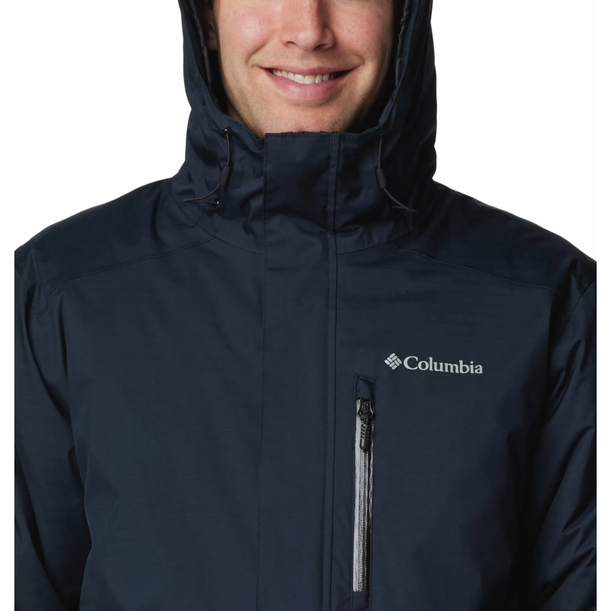 Columbia Men Black Omni-Heat Infinity Oak Harbor II Insulated Jacket