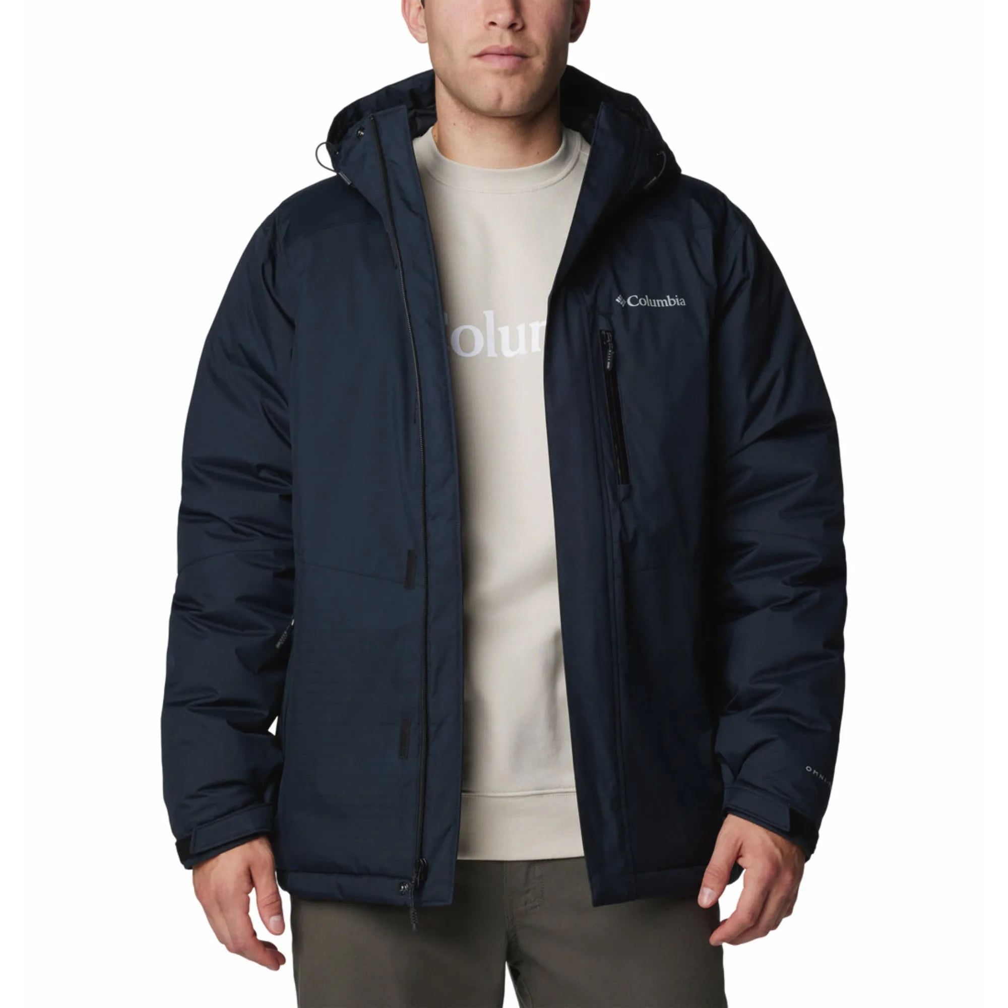 Columbia Men Black Omni-Heat Infinity Oak Harbor II Insulated Jacket