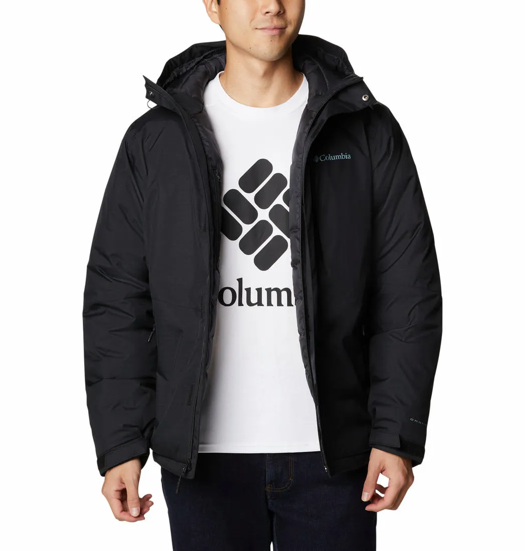 Columbia Men Black Omni-Heat Infinity Oak Harbor Insulated Jacket
