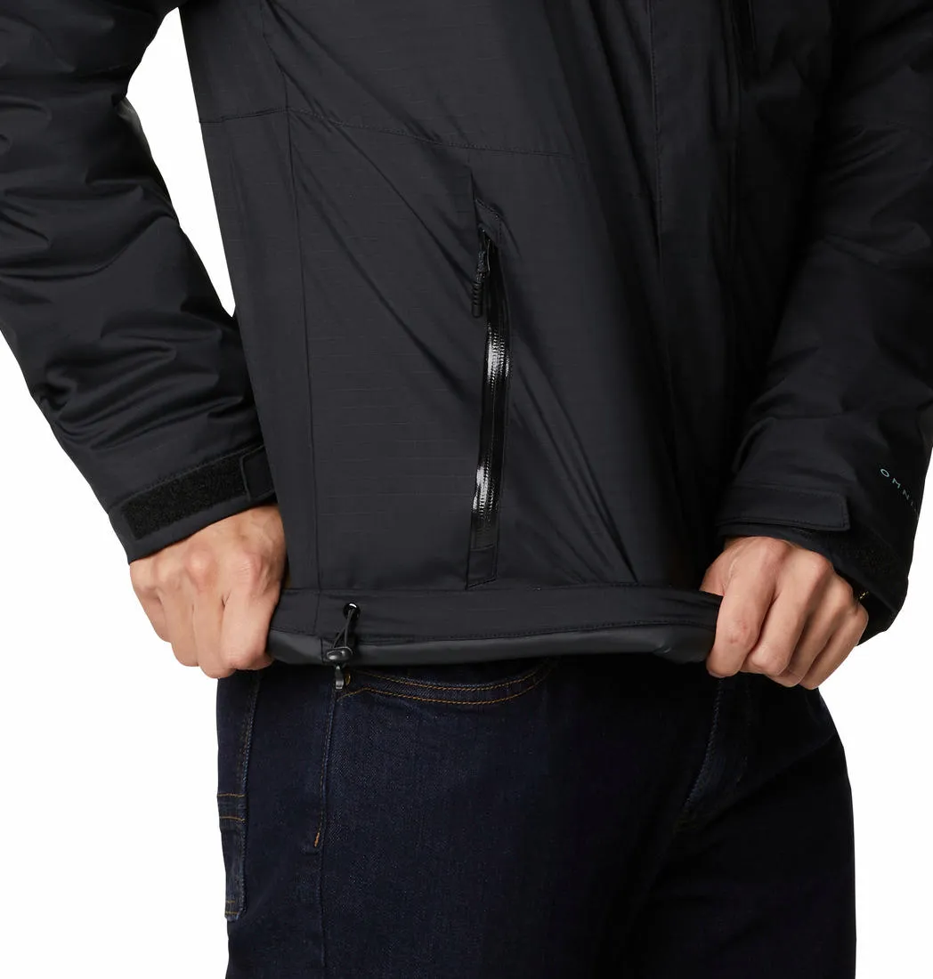 Columbia Men Black Omni-Heat Infinity Oak Harbor Insulated Jacket